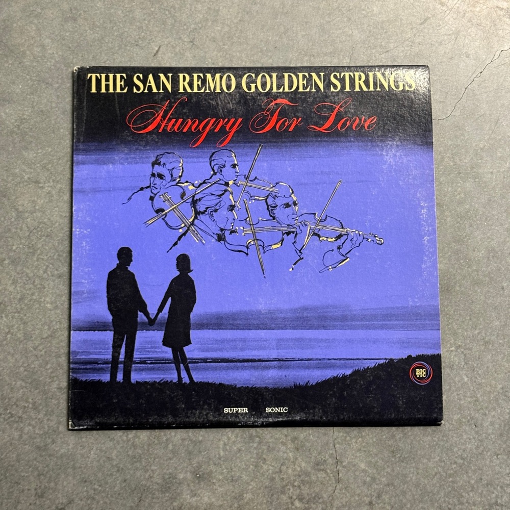The San Remo Golden Strings Hungry For Love Vinyl LP Ric-Tic RT-901 Detroit Soul